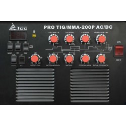 Аппарат TIG сварки алюминия TSS PRO TIG/MMA-200P AC/DC